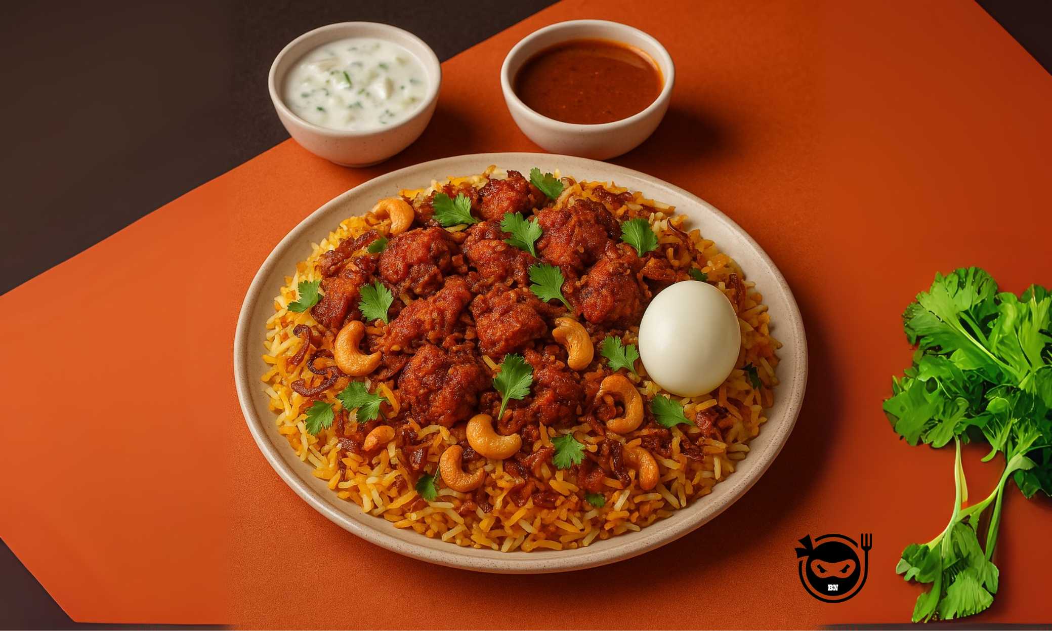 Biryani Ninja's Special Chicken 65 Biryani